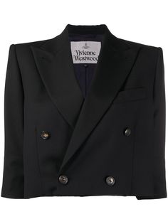 Vivienne Westwood Anglomania укороченный двубортный блейзер