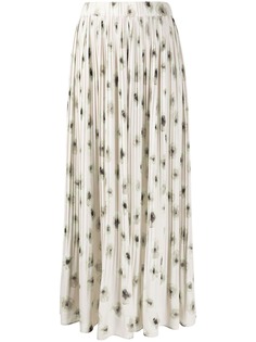 Iris Von Arnim плиссированная юбка с цветочным принтом