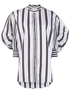 Alexander McQueen three-quarter balloon sleeves shirt