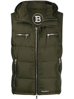 Balmain стеганый жилет
