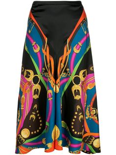 Versace юбка Rodeo с принтом