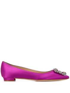 Manolo Blahnik балетки Hangisiflat