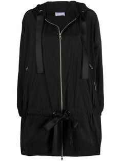 RedValentino расклешенное пальто на молнии