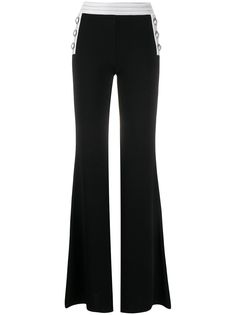 Balmain расклешенные брюки