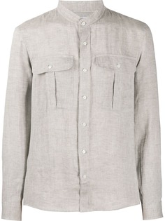Brunello Cucinelli рубашка с воротником-стойкой