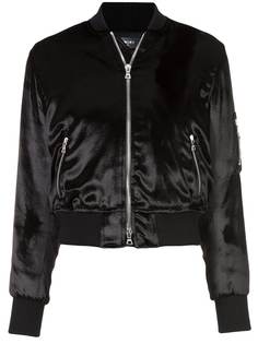 AMIRI velvet finish bomber jacket
