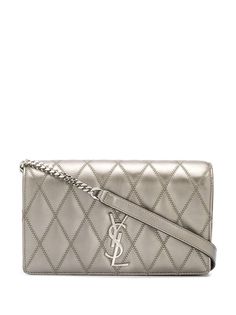 Saint Laurent стеганая сумка Angie