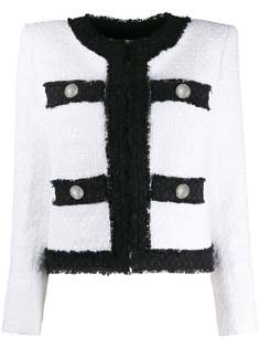 Balmain твидовый пиджак