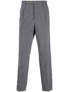 Brunello Cucinelli строгие брюки прямого кроя