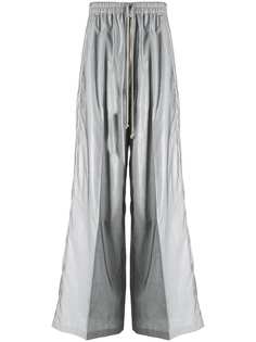 Rick Owens расклешенные брюки широкого кроя