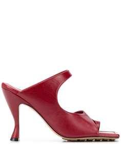 Bottega Veneta босоножки с квадратным носком
