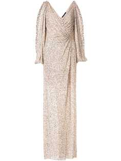 Jenny Packham вечернее платье Ida с вышивкой пайетками
