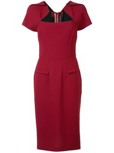 Roland Mouret платье Myrtha на молнии