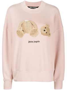Palm Angels толстовка с принтом Bear