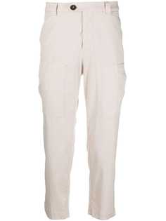 Brunello Cucinelli укороченные брюки с карманами