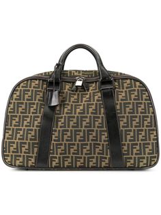 Fendi Pre-Owned дорожая сумка с узором Zucca