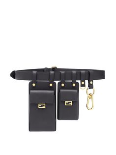 Fendi ремень с логотипом FF