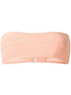 Peony топ-бандо с вышивкой