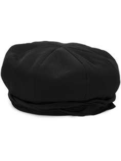 Yohji Yamamoto tie baret hat