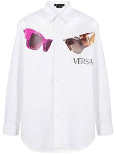 Versace рубашка с принтом