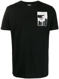 Karl Lagerfeld футболка с принтом