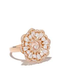 Chopard кольцо Happy Precious из розового золота с бриллиантами
