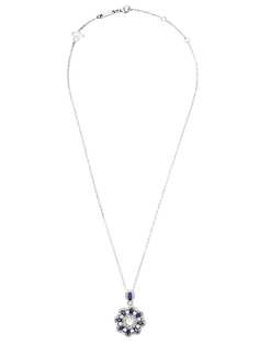 Chopard золотое колье Happy Diamonds с подвеской