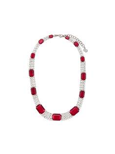 Christian Dior x Susan Caplan декорированное колье 1990-х годов