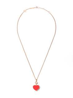 Chopard колье Happy Hearts с кулоном с бриллиантами
