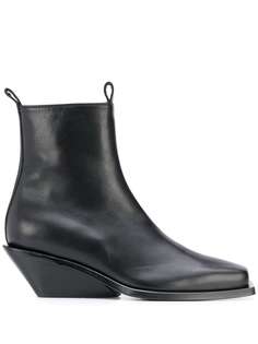 Ann Demeulemeester ботильоны на скульптурном каблуке