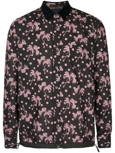 Sacai рубашка с принтом