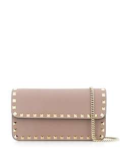 Valentino кошелек Valentino Garavani Rockstud на цепочке