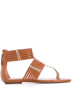 Aquazzura плетеные сандалии Ravello