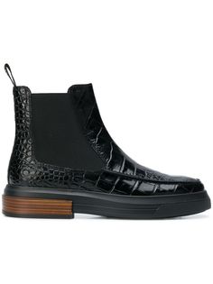 Tods croc-effect boots Tod`S