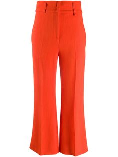 Emilio Pucci укороченные расклешенные брюки