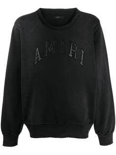 AMIRI толстовка с тисненым логотипом