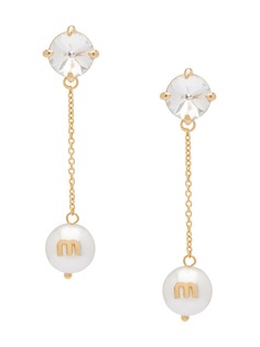 Miu Miu серьги Solitaire Jewels