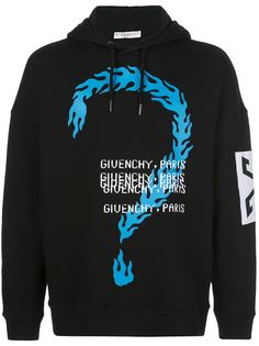 Givenchy худи с принтом Burning Question