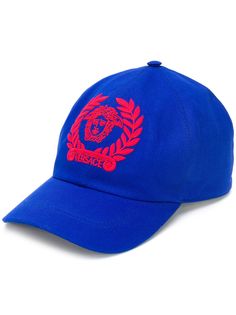 Versace бейсбольная кепка с декором Medusa
