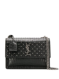 Saint Laurent сумка на плечо Sunset с заклепками