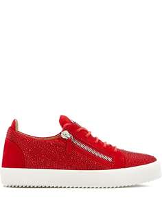 Giuseppe Zanotti кеды с кристаллами