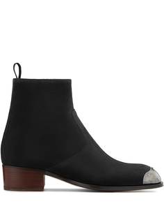 Giuseppe Zanotti ботинки с контрастным носком