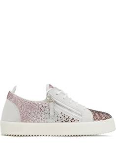 Giuseppe Zanotti кроссовки с кристаллами