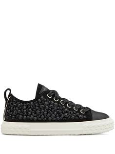 Giuseppe Zanotti кроссовки с кристаллами