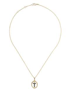 Annoushka золотая цепочка с подвеской T
