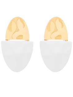 Nausheen Shah X Monica Sordo позолоченные серьги