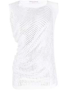 Ermanno Scervino декорированный трикотажный топ