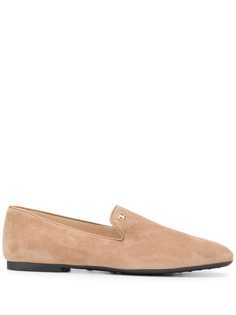Tods лоферы с миндалевидным носком Tod`S