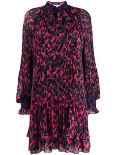 Derek Lam 10 Crosby плиссированное платье с цветочным принтом
