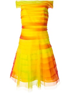 Ralph Lauren Collection многослойное платье с открытыми плечами